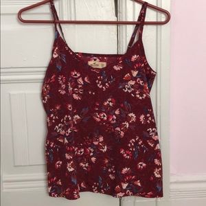 🌸Maroon Hollister Tank Top